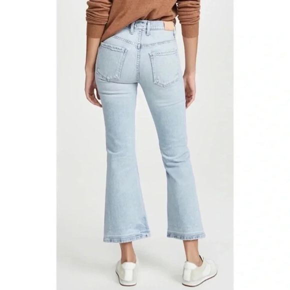 NWT Citizens Of Humanity Tailyn Mid Rise Flare Jeans Denim In Played Out Blue - Picture 12 of 12